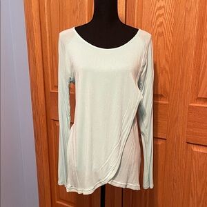 Light Green Women's Yoga Top